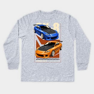 Dashing Mazda RX-8 Kids Long Sleeve T-Shirt